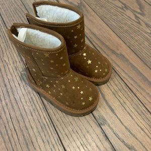 Gap faux shearling boots
